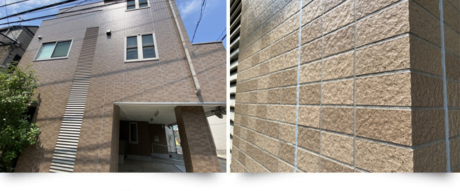 広島市内個人邸外壁防水改修後の写真