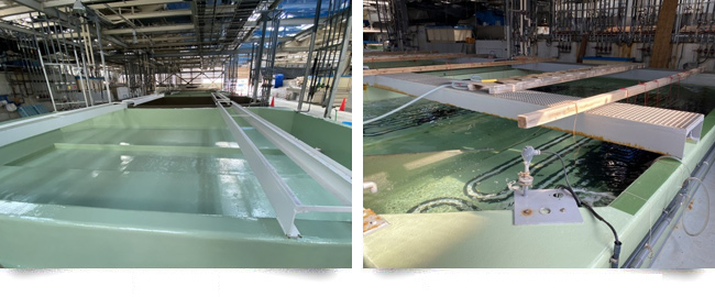 広島市内事務所ビル外壁改修現場写真