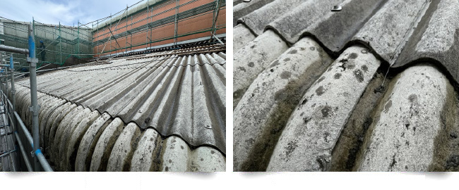 ビッグサンSR−2工法改修工事現場