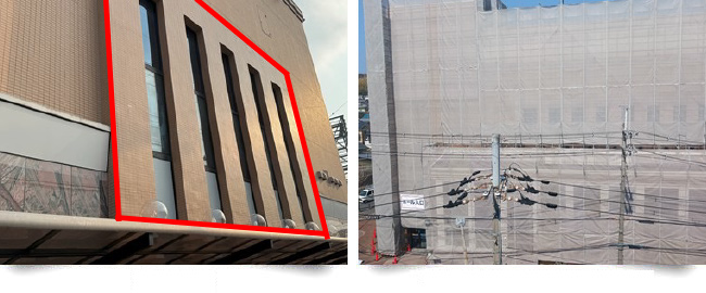 スカイコートW改修現場写真