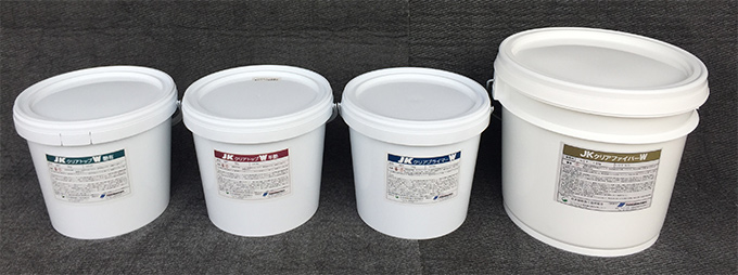 JK�N���A�t�@�C�o�[W�H�@�ޗ��׎p