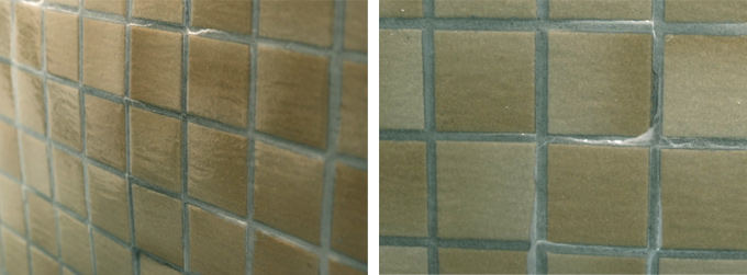 JKクリアファイバーW工法を塗布して行った破壊試験材料